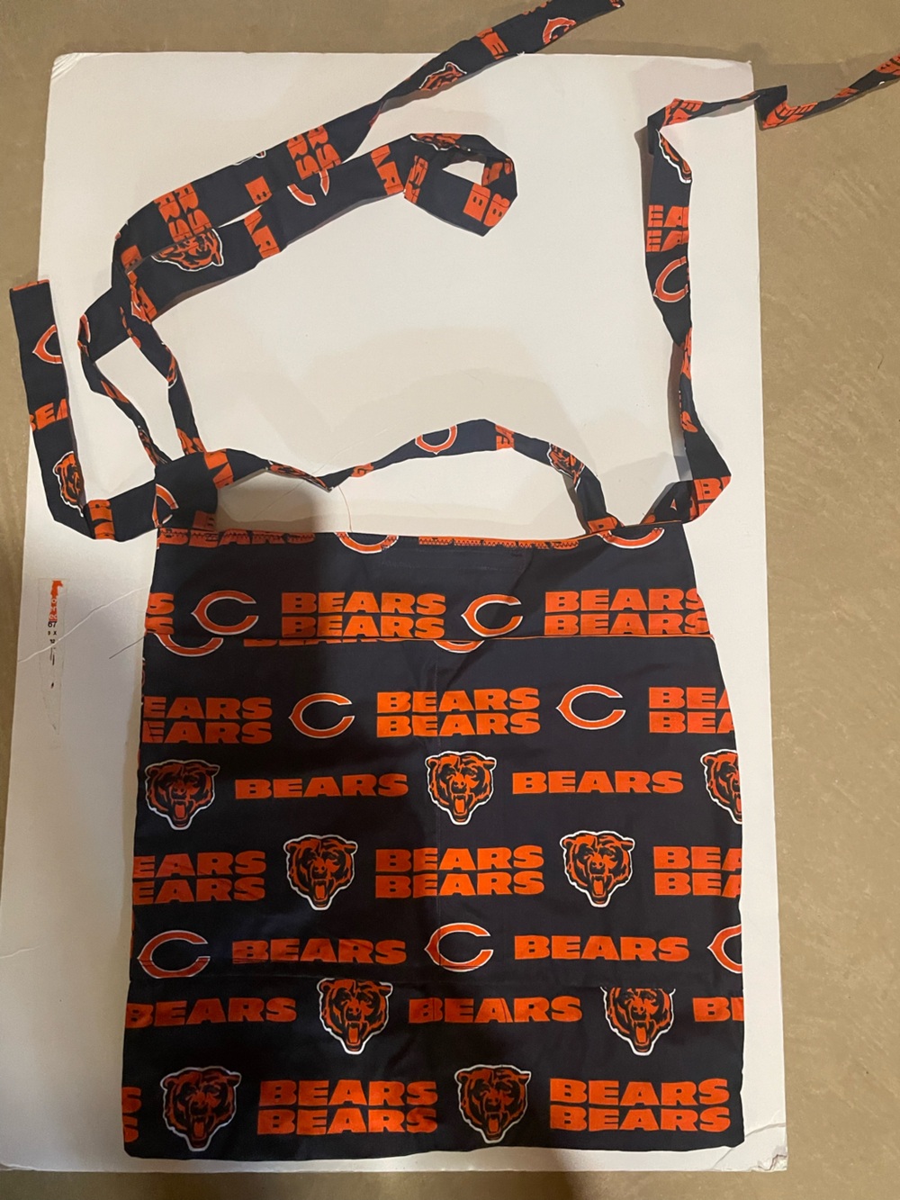 Wheelchair Attachable Chicago Bears Navy and Orange